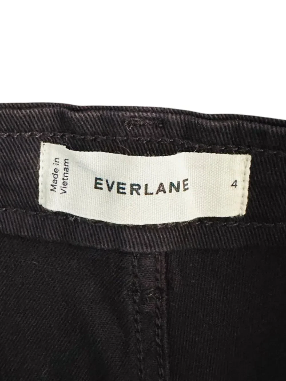 Everlane Women's Size 4 Black Shortie Shorts 3 in Inseam NEW